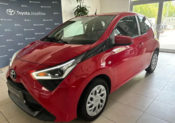 mazowieckie Toyota Aygo cena 48900 przebieg: 40200, rok produkcji 2021 z Nowe Miasto nad Pilicą